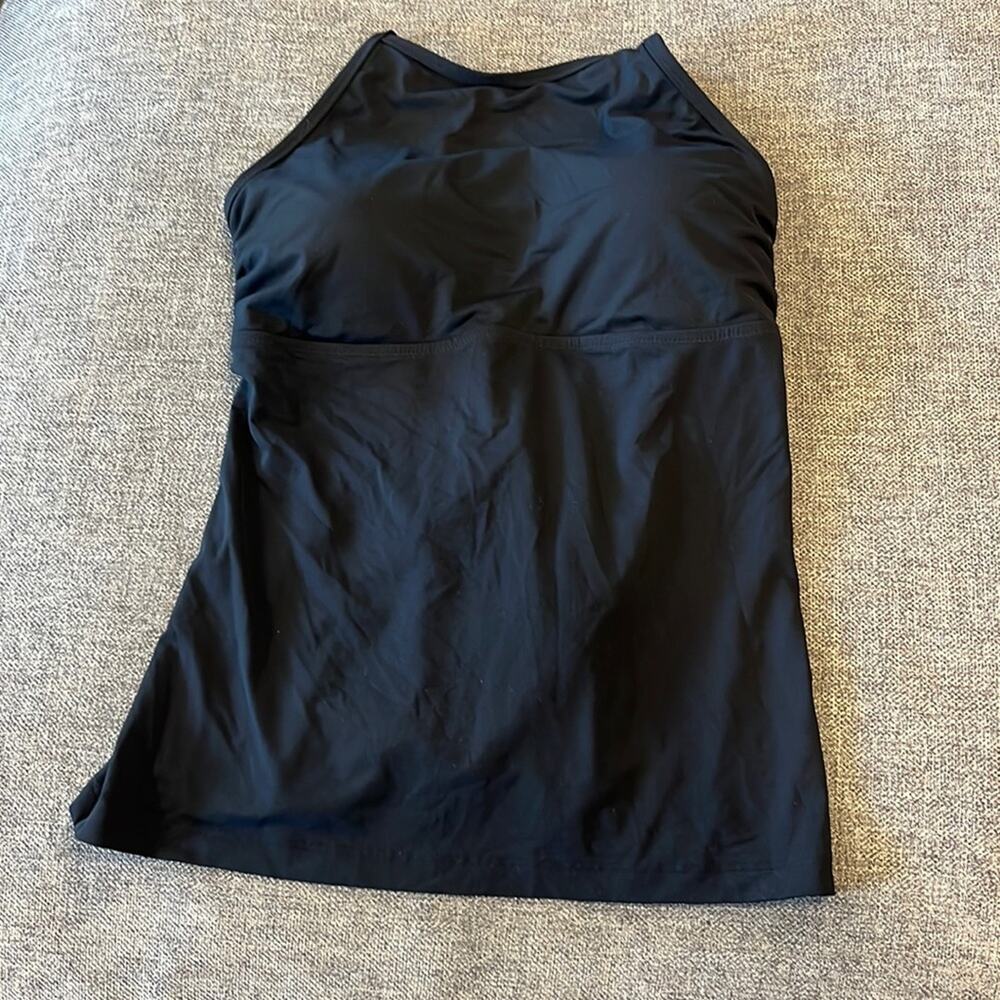 Athleta Black Swim Top